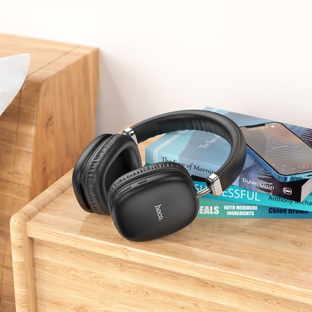 Беспроводные наушники накладные HOCO W35, Bluetooth, черный фото