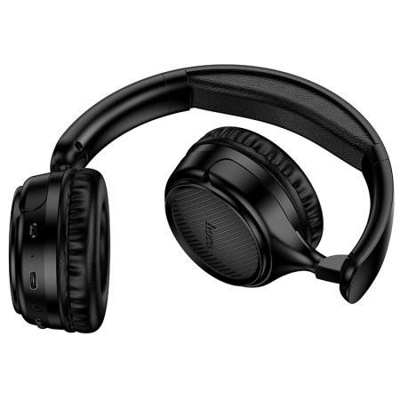 Беспроводные наушники накладные HOCO W66 Wave, Bluetooth, черный фото