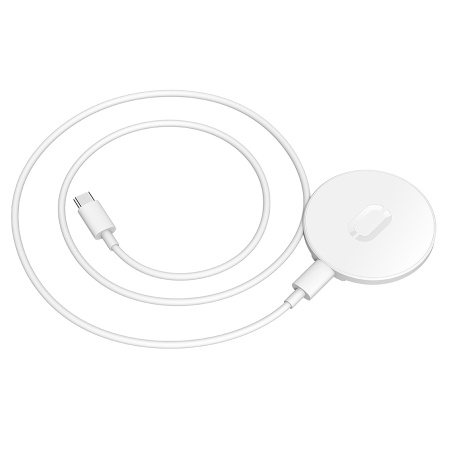 Беспроводное зарядное устройство MagSafe JOYROOM JR-A28 MagSafe для iPhone+Airpods 1xUSB-C с Кабелем Type-C - Type-C, 2.4A, 15W, белый фото