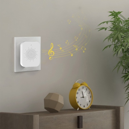 Беспроводной дверной видеозвонок JMARY MF-8, Wi Fi, белый