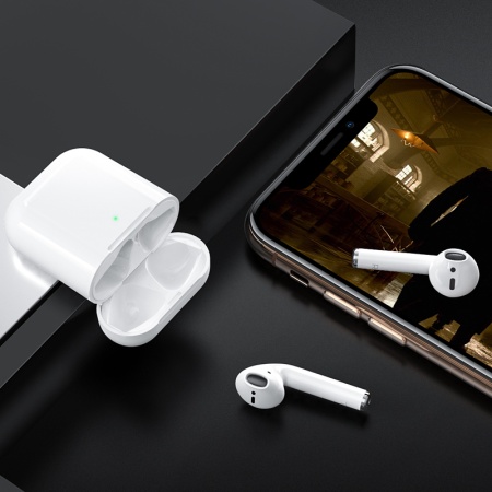 Беспроводные наушники TWS HOCO ES39, Bluetooth, белый фото