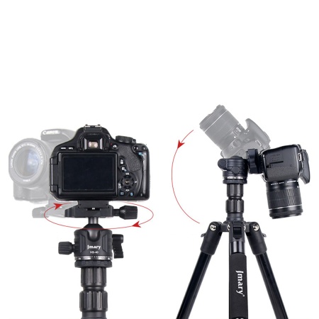 Штатив-трипод/монопод JMARY KT285-NB40, напольный, 42,5 - 164,5 см, черный фото