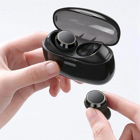 Беспроводные наушники TWS JOYROOM JR-T05, Bluetooth, черный фото