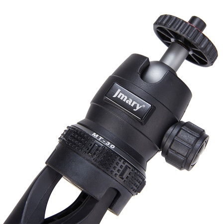 Штатив-трипод/монопод JMARY MT-30, напольный / настольный, 21,5 - 30 см, черный фото