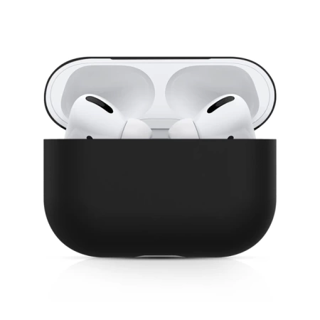 Чехол силиконовый Case Protection для Airpods Pro, черный (20) фото
