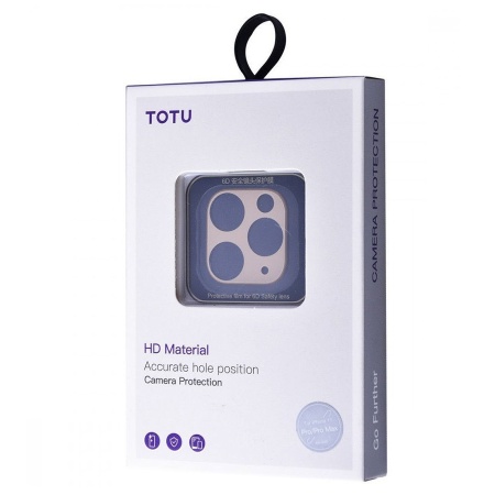 Защитное стекло на заднюю камеру TOTU AB-049 для iPhone 11 Pro/11 Pro Max, золотой фото