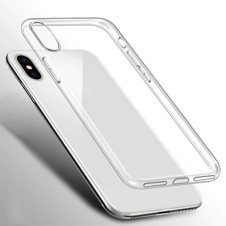 Чехол Clear Case пластиковый для iPhone XS Max, прозрачный фото