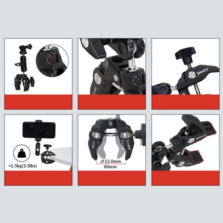 Зажим струбцина JMARY SR-56, черный