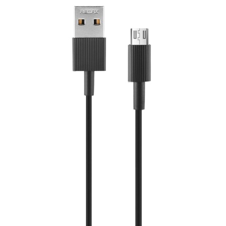 Кабель USB REMAX RC-120m Chaino Mini USB - MicroUSB, 3A, 30 см, черный фото
