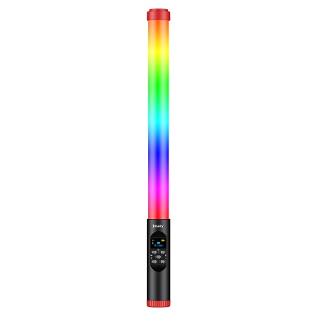 Светодиодный осветлитель JMARY FM-128RGB, 3000mAh, черный фото