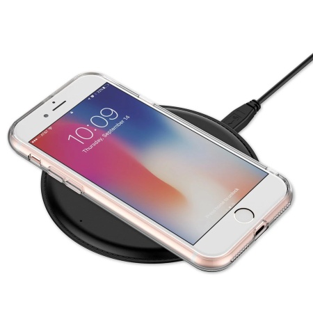 Чехол Clear Case пластиковый для iPhone 7+/8+, прозрачный фото