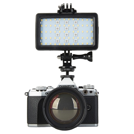 Светодиодный осветлитель JMARY FM-72RGB, 3000mAh, черный фото