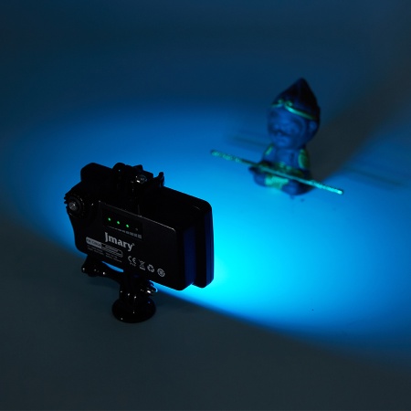 Светодиодный осветлитель JMARY FM-72RGB, 3000mAh, черный фото