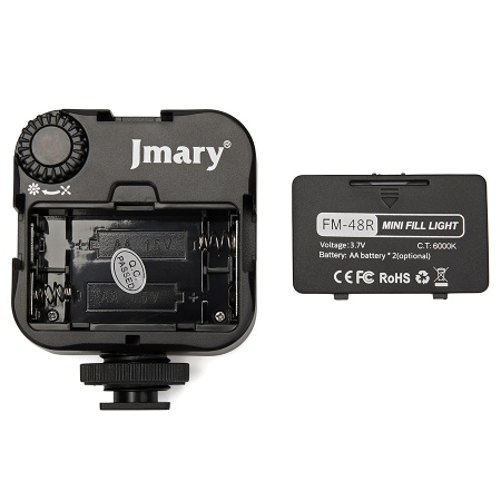 Светодиодный осветлитель JMARY FM-48R, черный фото